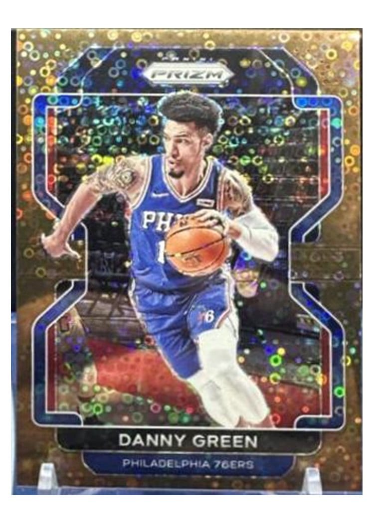 2021-22 Panini Prizm Base Set Danny Green Fast Break Bronze Prizm #30 card