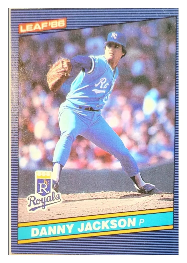 1986 Leaf Danny Jackson #30 card