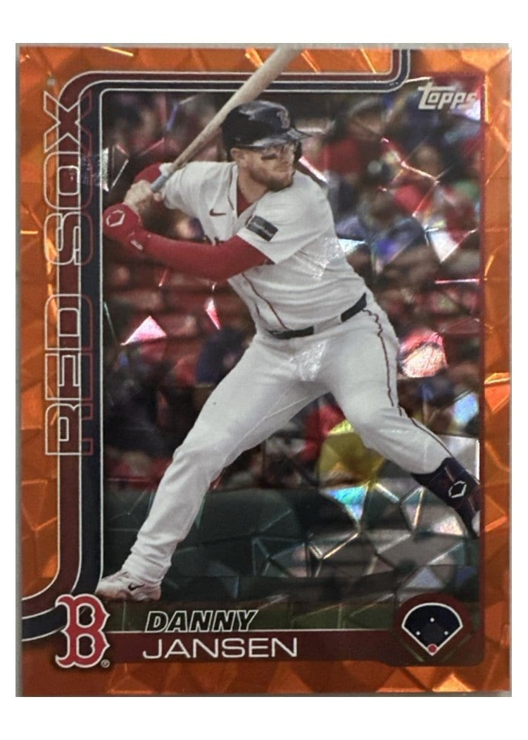 2025 Topps Base Set Danny Jansen Orange Diamante #92