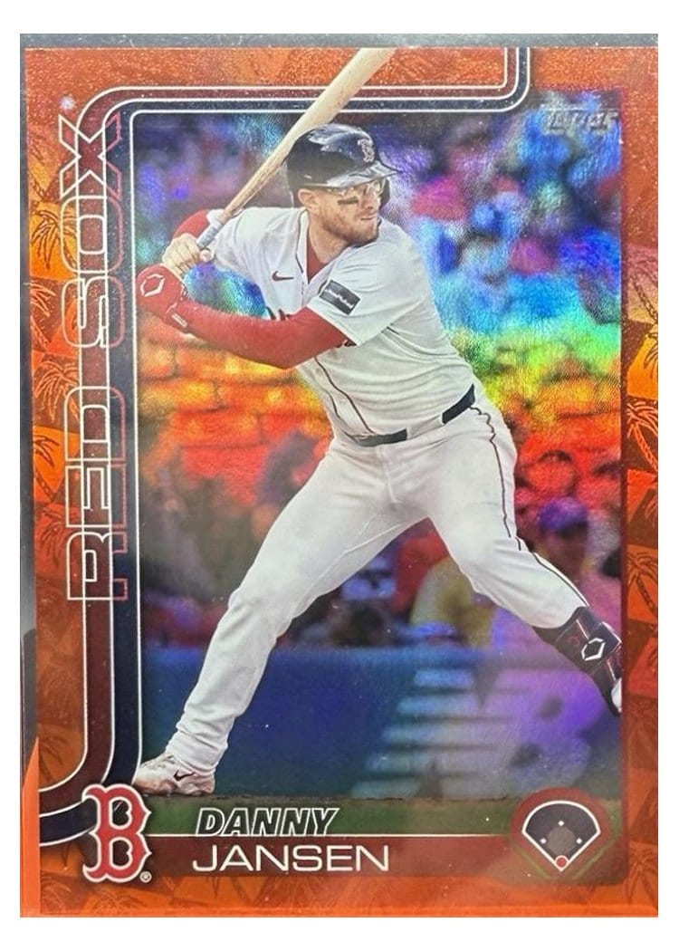 2025 Topps Base Set Danny Jansen Orange Foil #92