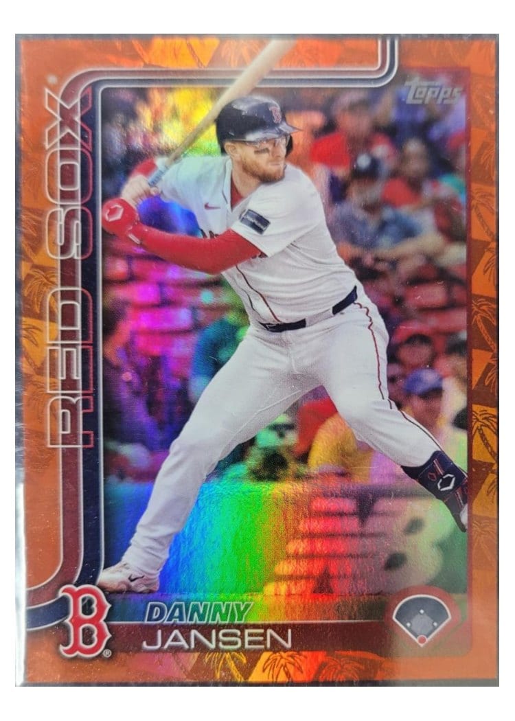 2025 Topps Base Set Danny Jansen Spring Training Orange #92