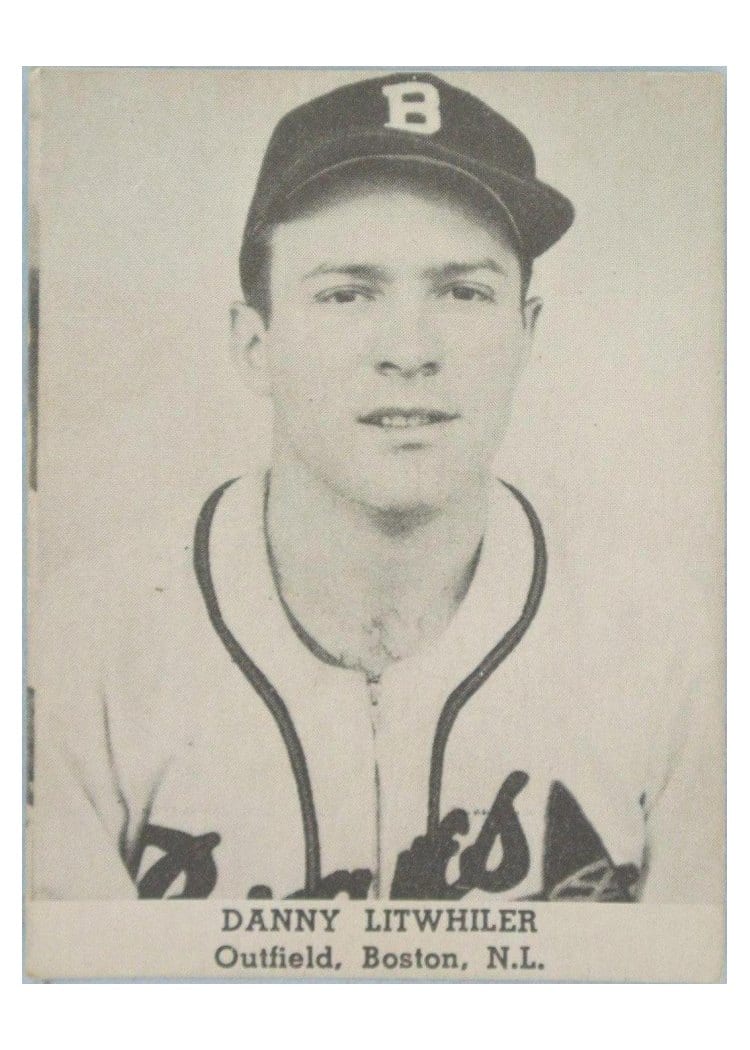 1947 Tip Top Bread Danny Litwhiler card