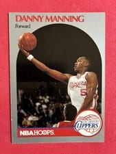 1990-91 Hoops Base Set Danny Manning #147