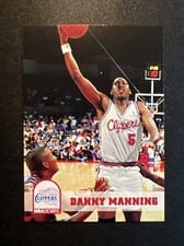 1993-94 Hoops Base Set Danny Manning #96 card