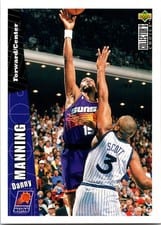 1996-97 Collector's Choice Base Set Danny Manning #309 card