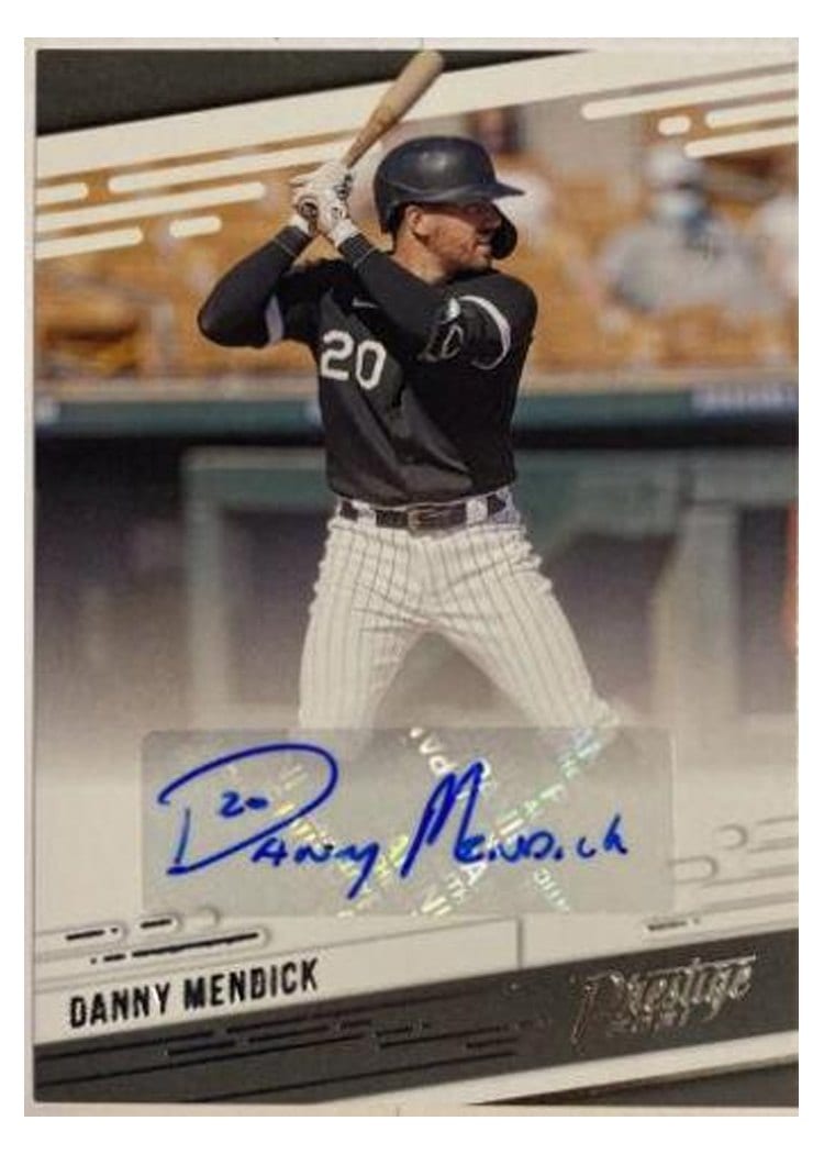 2021 Panini Chronicles Prestige Autographs Danny Mendick #PR-DM card