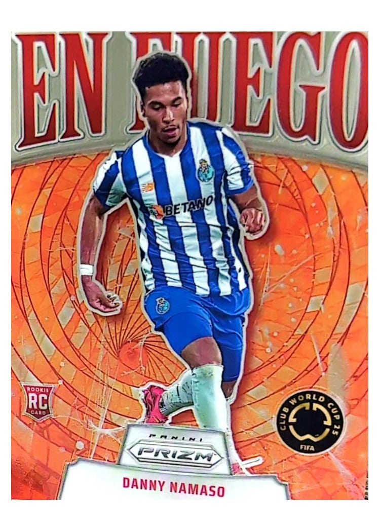 2025 Panini Prizm FIFA Club World Cup En Fuego Danny Namaso #12 card