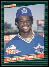 1986 Donruss The Rookies Danny Tartabull #45 card