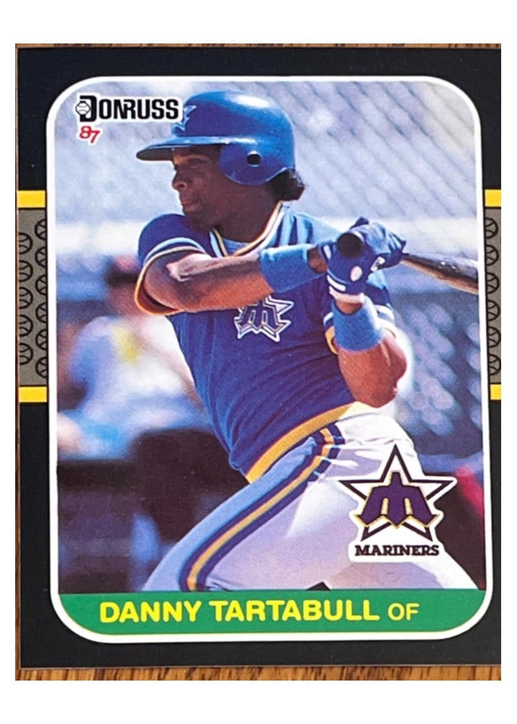 1987 Donruss Danny Tartabull #147 card