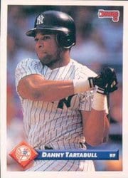 1993 Donruss Base Set Danny Tartabull #549 card