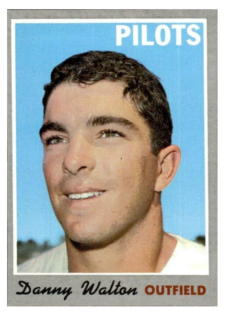 1970 Topps Danny Walton #134 card