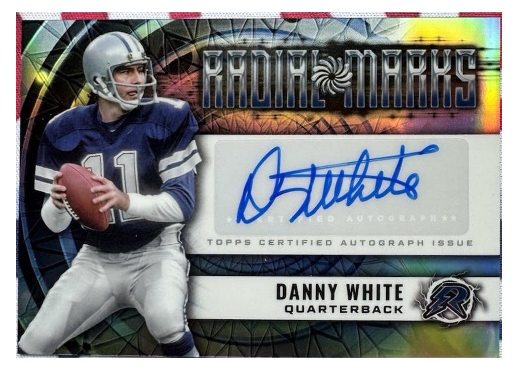 2024 Topps Resurgence Radial Marks Danny White #RM-DWH card
