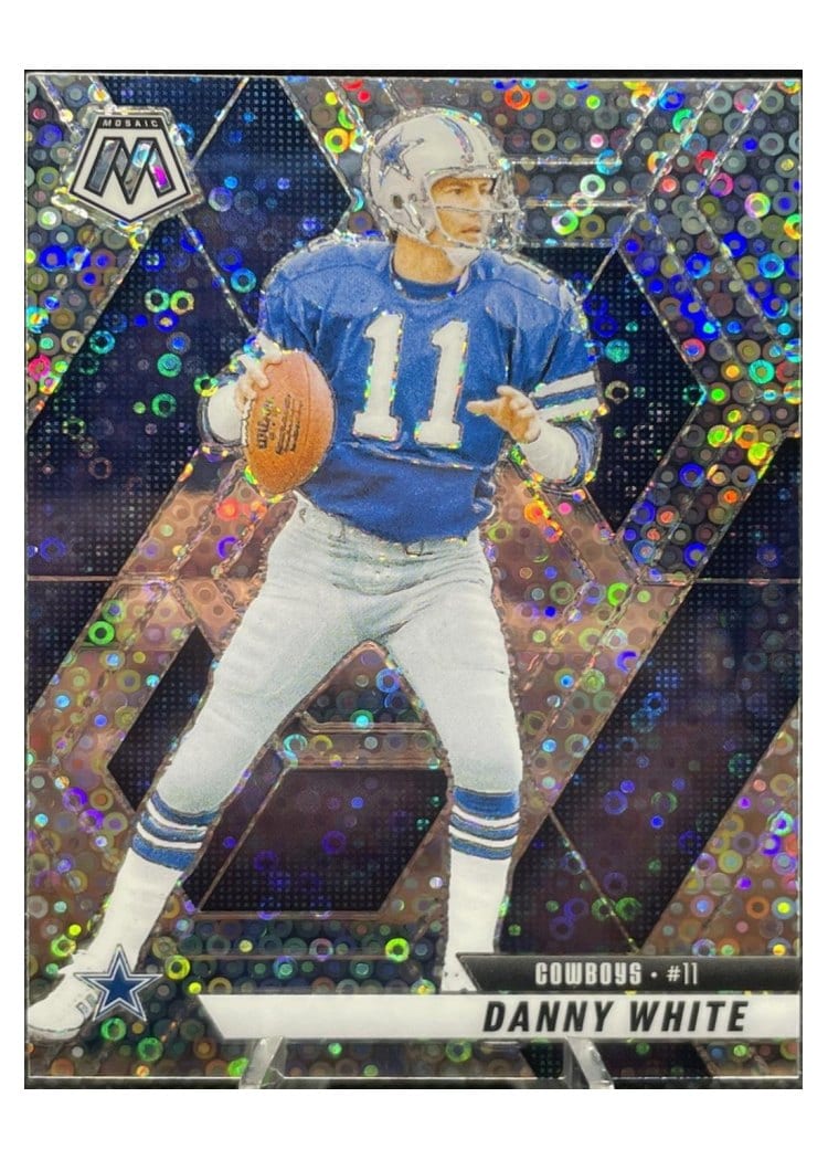 2025 Panini Mosaic Base Set Danny White No Huddle Silver #240 card