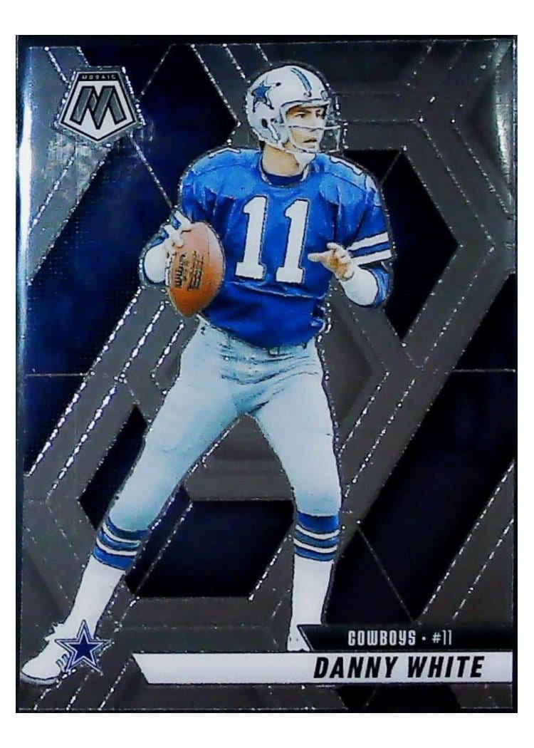 2025 Panini Mosaic Base Set Danny White White Sparkle #240 card