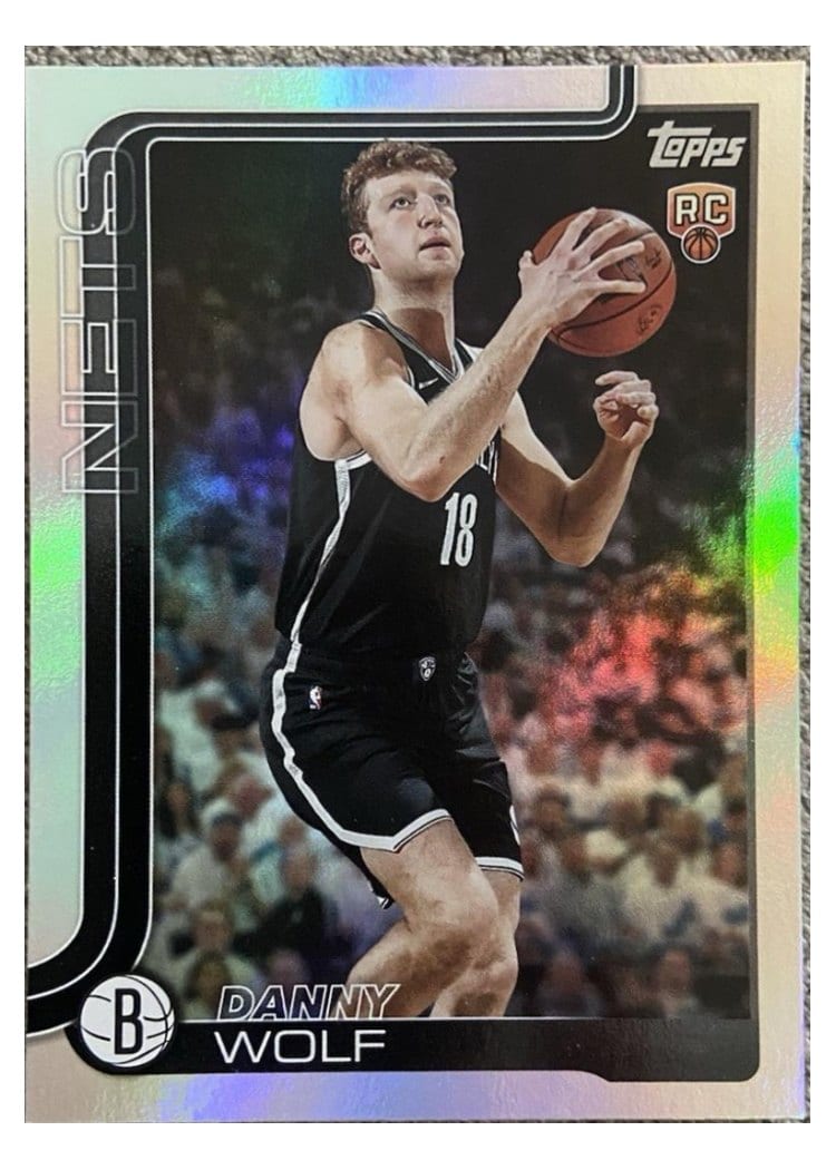 2025-26 Topps Base Set Danny Wolf #227 card