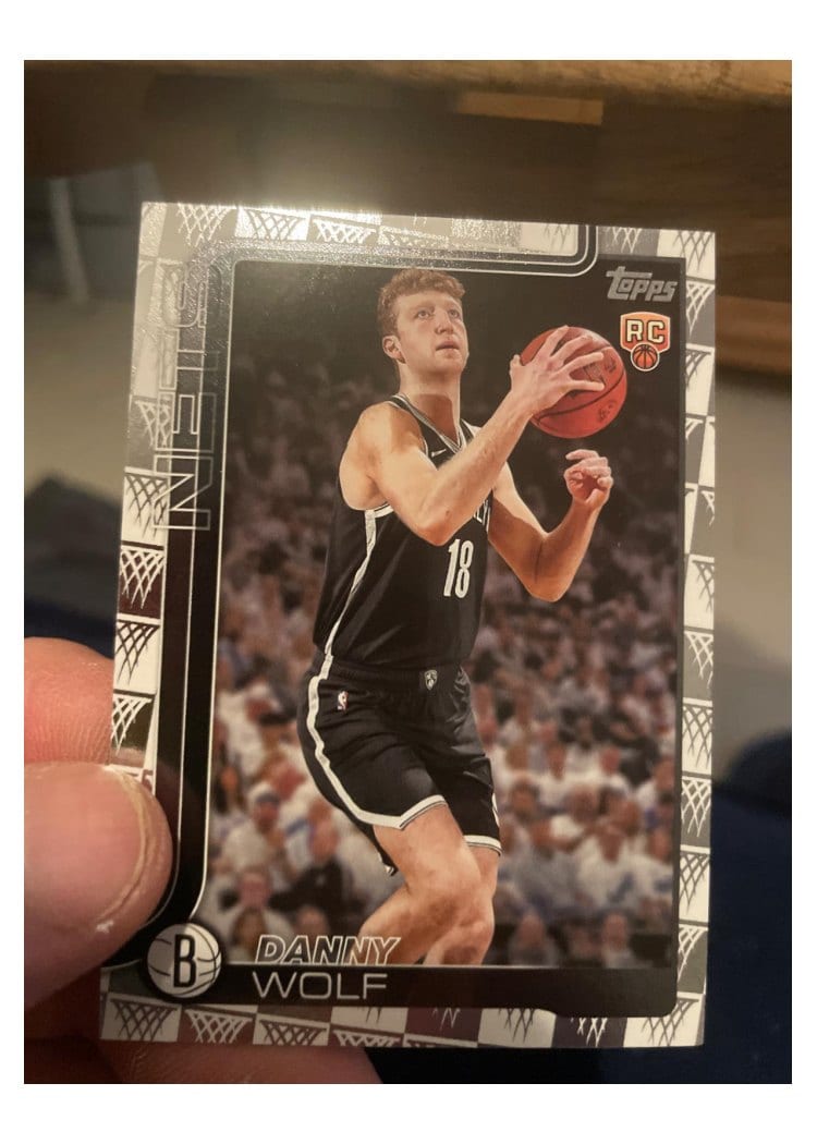 2025-26 Topps Base Set Danny Wolf #227 card