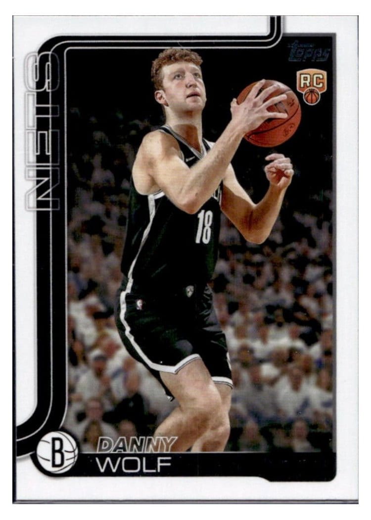 2025-26 Topps Base Set Danny Wolf #227 card