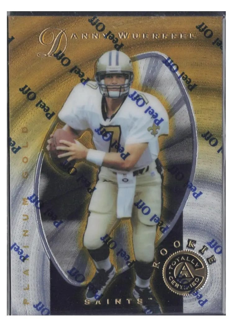 1997 Pinnacle Totally Certified Danny Wuerffel #150 card