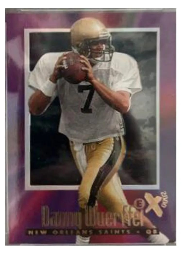 1997 Skybox E X2000 Danny Wuerffel #19 card