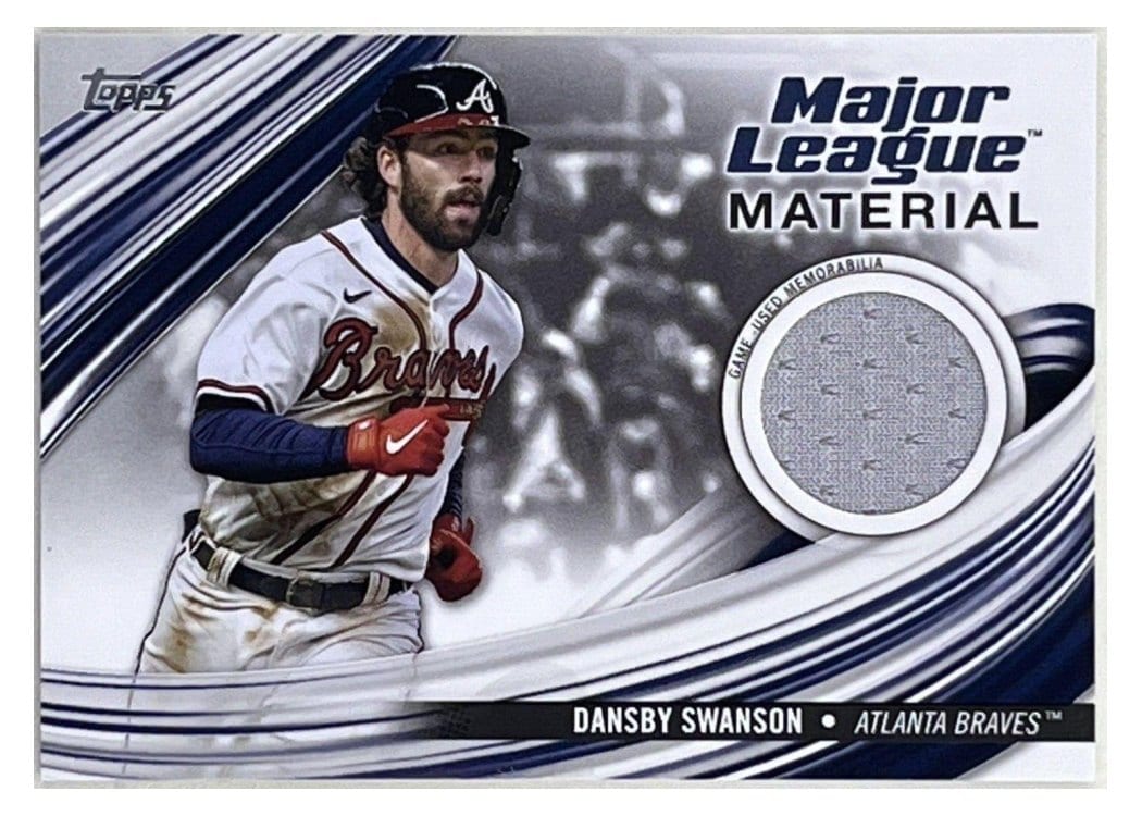 2024 Topps Major League Material Relics (Series 1) Dansby Swanson #MLM-DS card