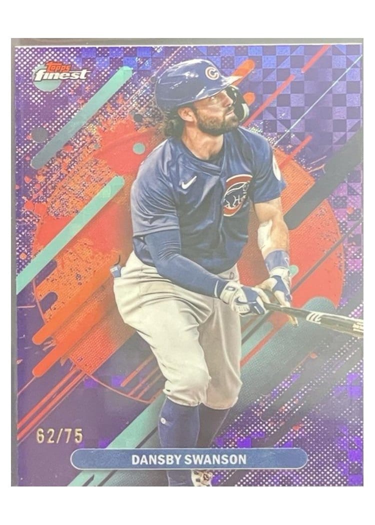 2025 Finest Base Set Dansby Swanson #260 card