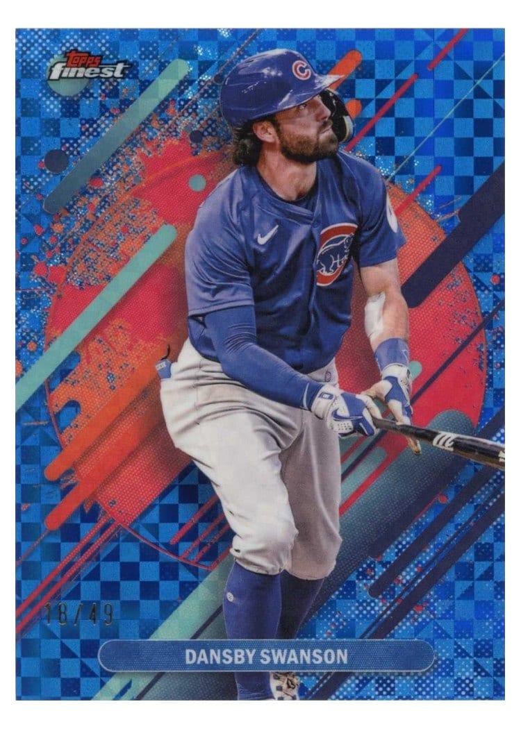 2025 Finest Base Set Dansby Swanson #260 card