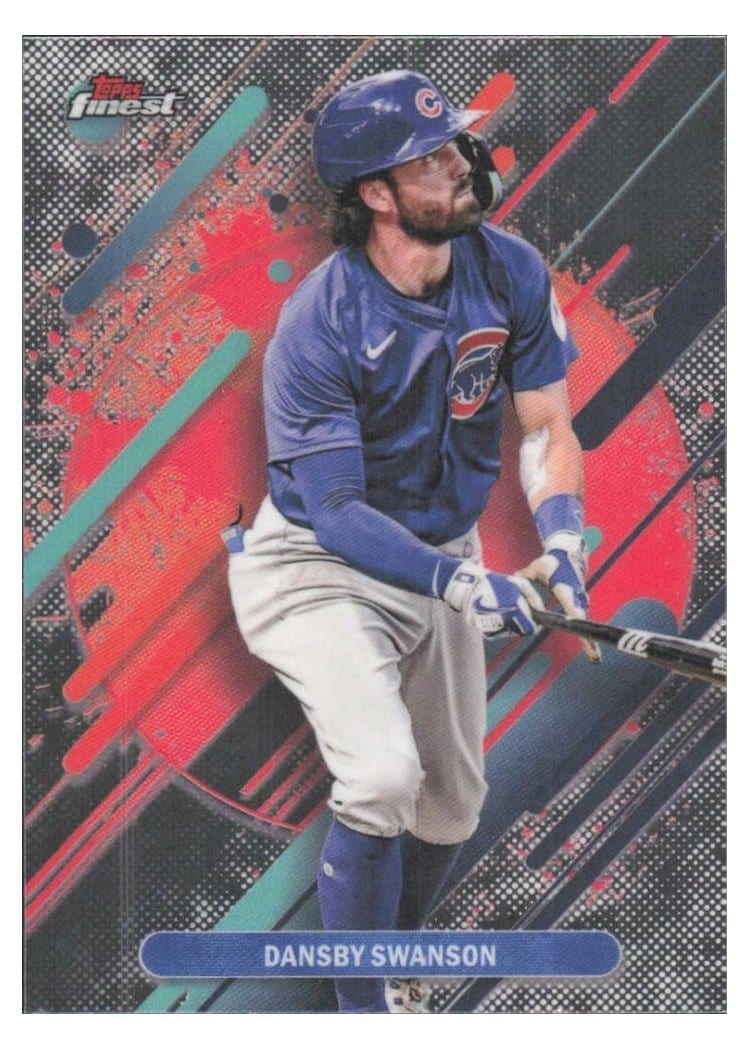 2025 Finest Base Set Dansby Swanson #260 card