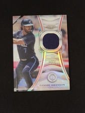 2025 Topps Tribute Tributaries Dansby Swanson #TT-DS card