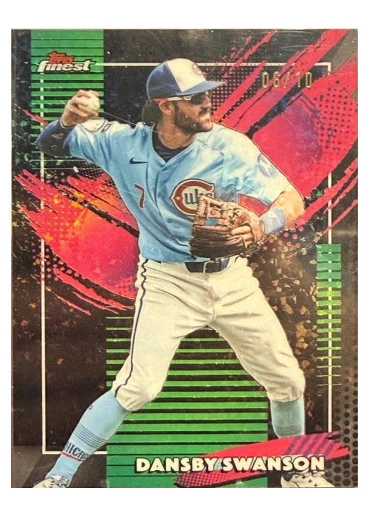 2026 Topps Finest Dansby Swanson #281 card