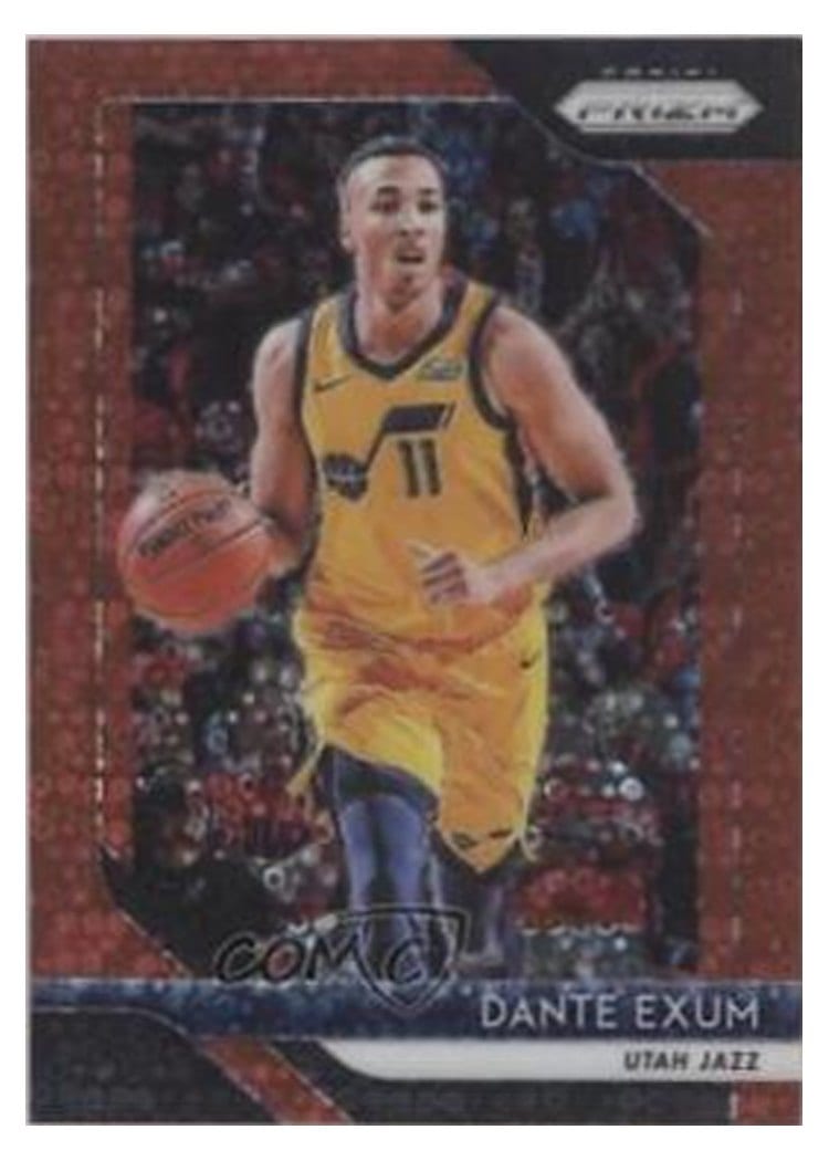 2018-19 Panini Prizm Base Set Dante Exum #163 card