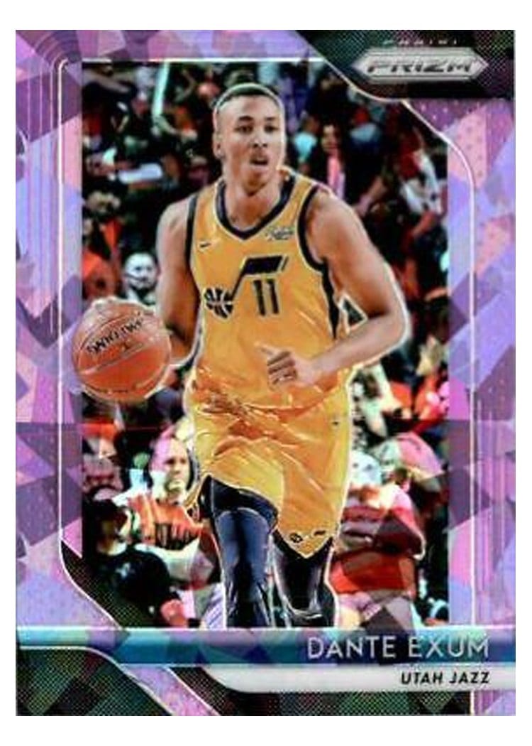 2018-19 Panini Prizm Base Set Dante Exum Purple Ice Prizm #163