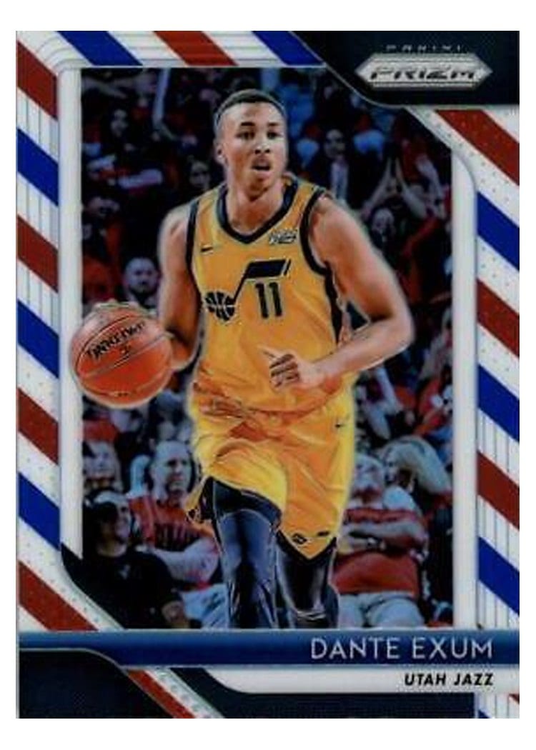 2018-19 Panini Prizm Base Set Dante Exum #163 card