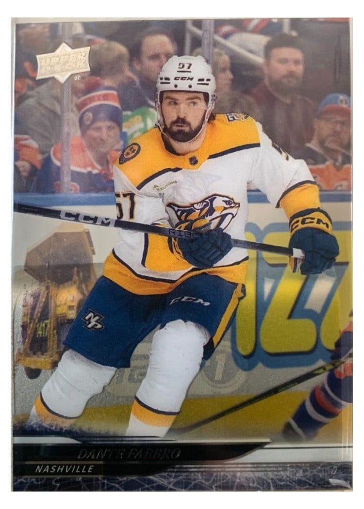 2024-25 Upper Deck Base Set Dante Fabbro #343 card