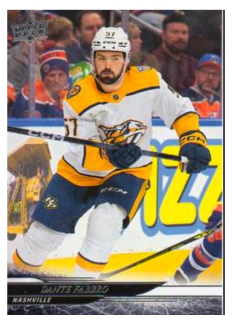 2024-25 Upper Deck Base Set Dante Fabbro #343 card