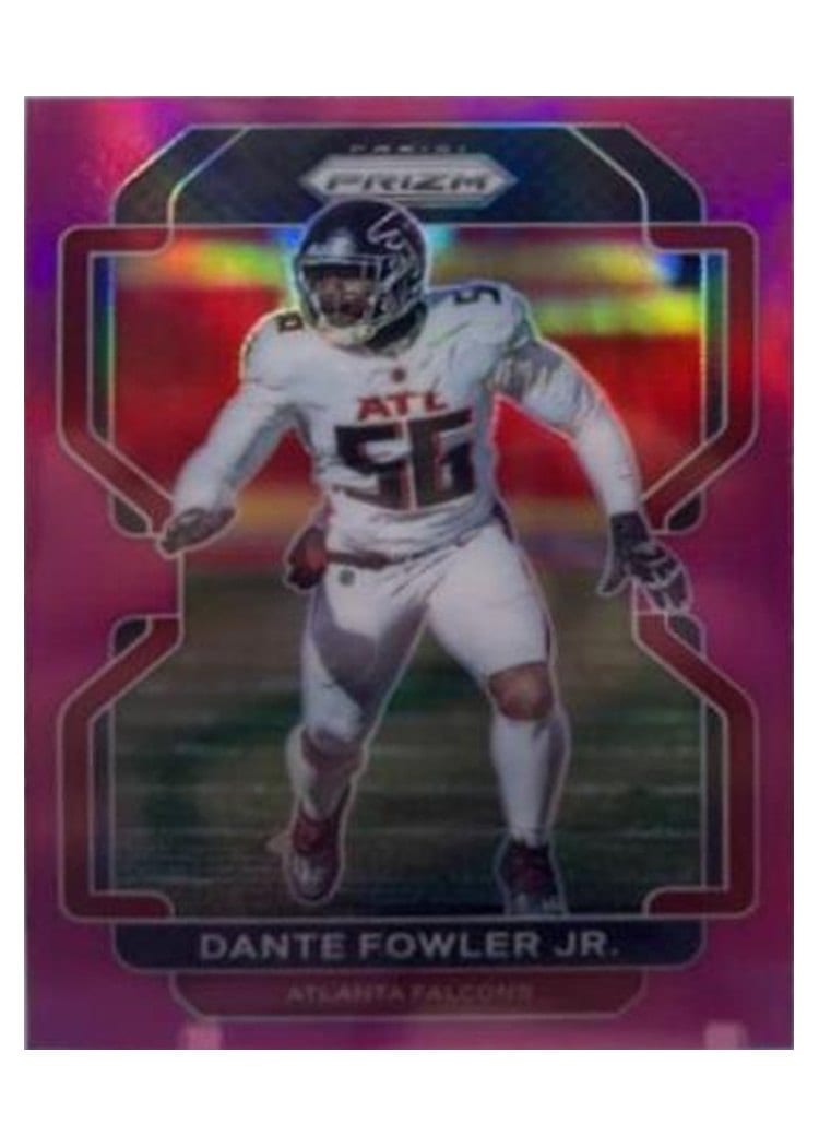 2021 Panini Prizm Base Set Dante Fowler Jr. Pink Prizm #327 card