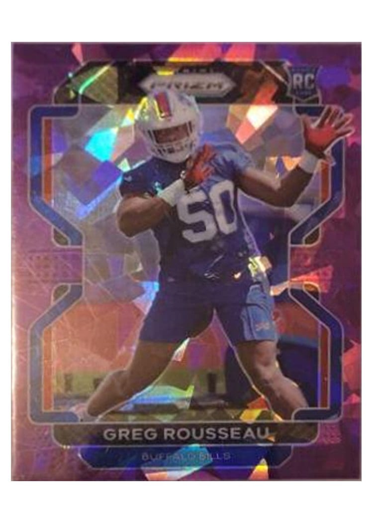 2021 Panini Prizm Base Set Dante Fowler Jr. Purple Ice Prizm #327 card
