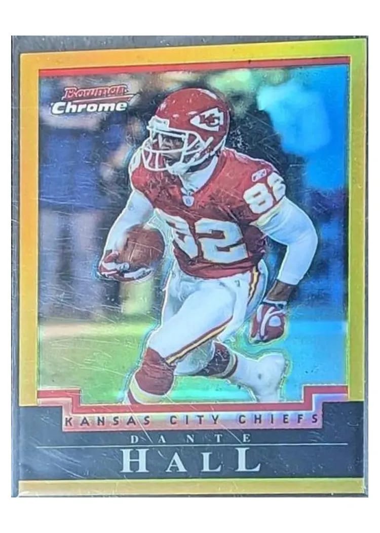 2004 Bowman Chrome Dante Hall #51 card