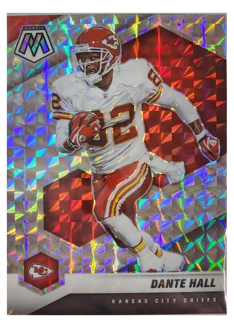 2021 Panini Mosaic Base Set Dante Hall #2 card