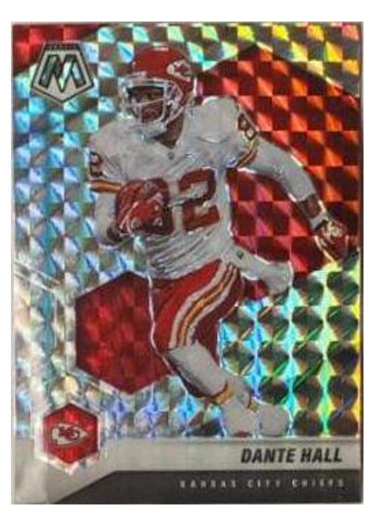 2021 Panini Mosaic Base Set Dante Hall Red Mosaic #2 card