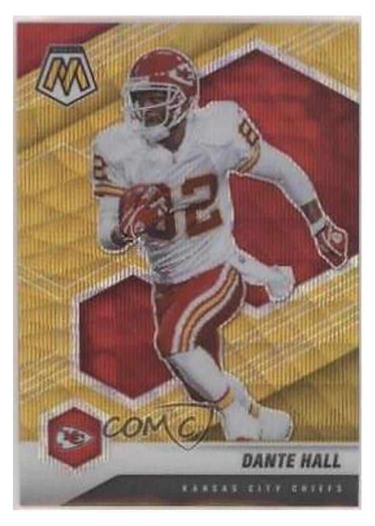 2021 Panini Mosaic Base Set Dante Hall #2 card