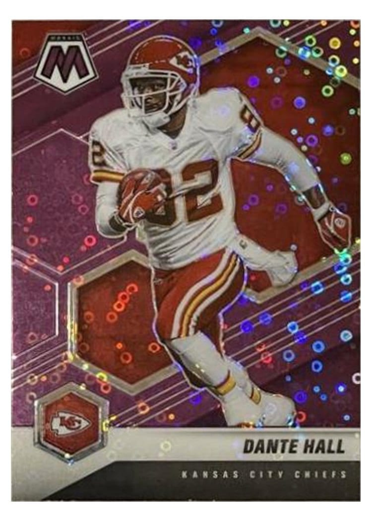 2021 Panini Mosaic Base Set Dante Hall #2 card