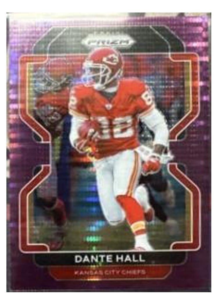 2021 Panini Prizm Base Set Dante Hall #197 card