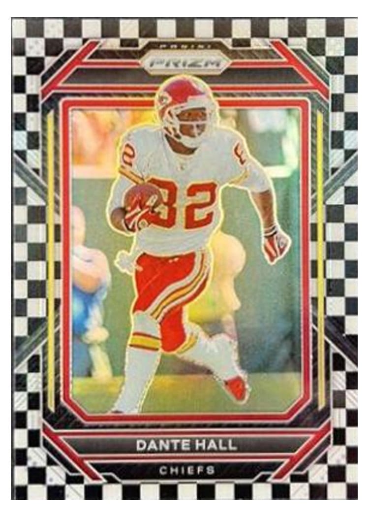 2022 Panini Prizm Base Set Dante Hall #148 card
