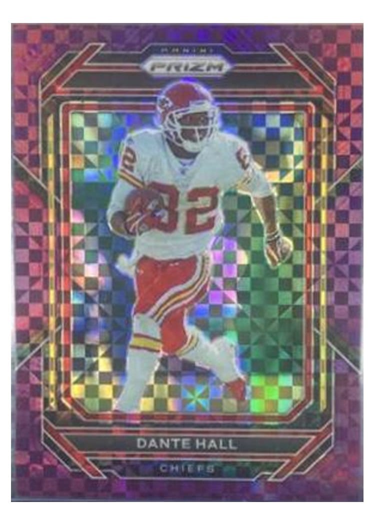 2022 Panini Prizm Base Set Dante Hall #148 card