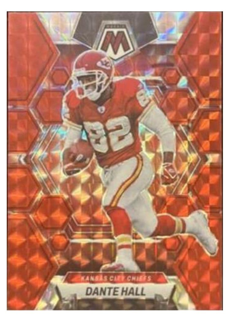 2023 Panini Mosaic Base Set Dante Hall Red #116 card