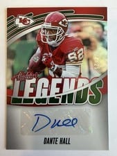 2025 Panini Absolute Absolute Legends Signatures Dante Hall #ALS-DHL card