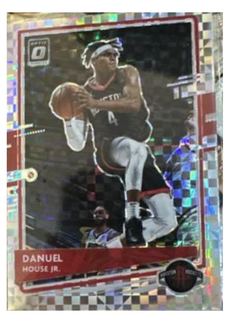 2020-21 Donruss Optic Base Set Danuel House Jr. Checkerboard #114 card