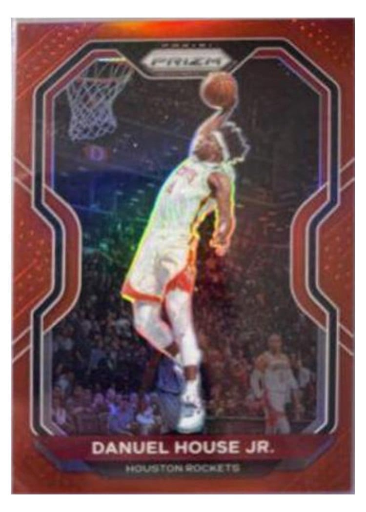 2020-21 Panini Prizm Base Set Danuel House Jr. Red Prizm #80 card