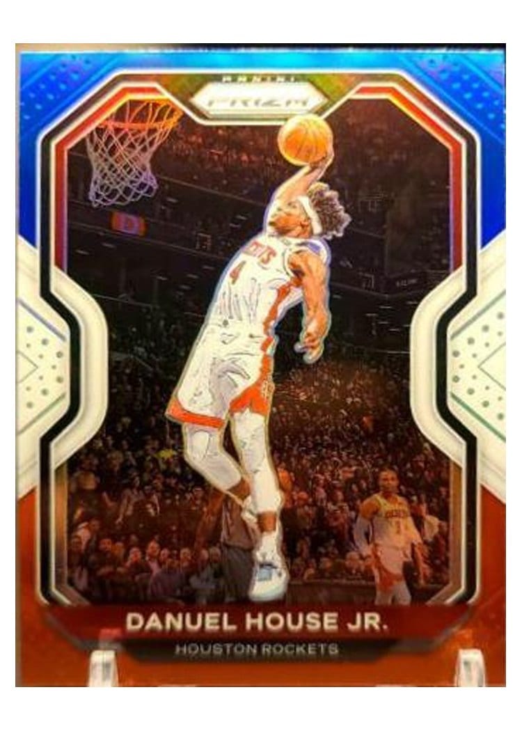 2020-21 Panini Prizm Base Set Danuel House Jr. Red, White, Blue Prizm #80 card
