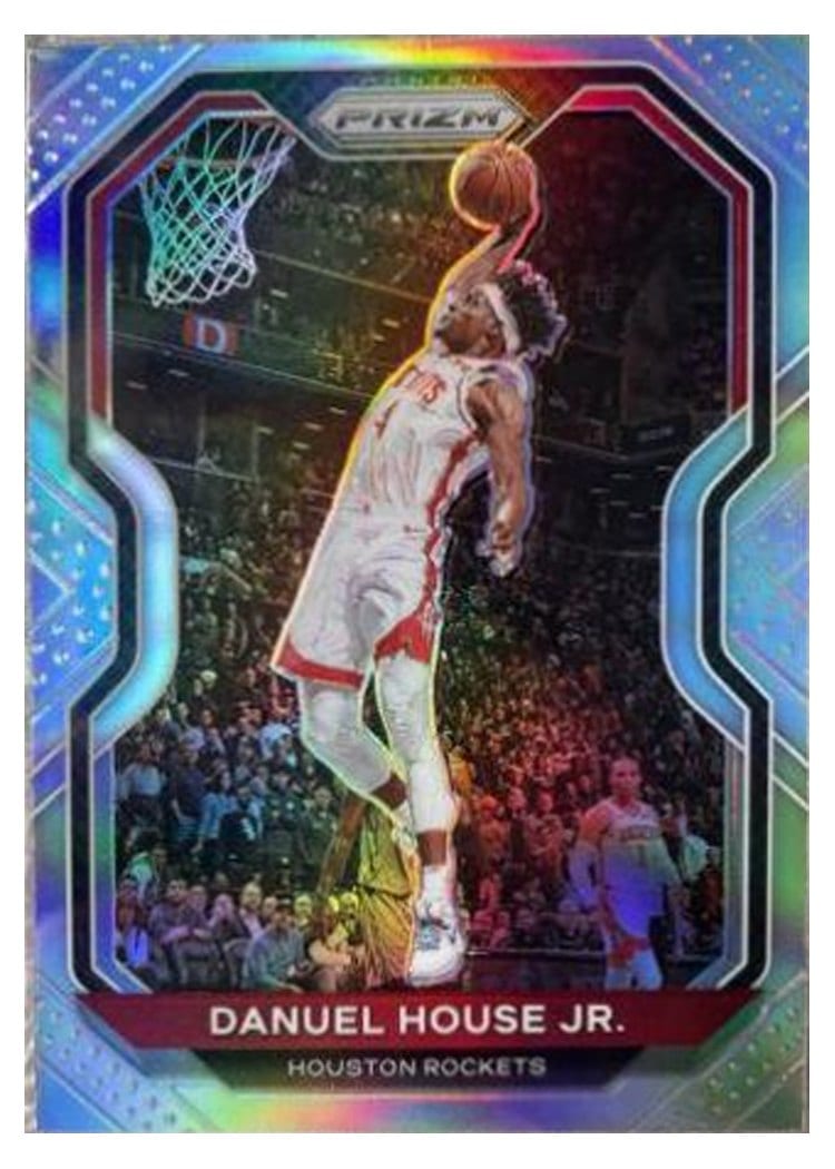 2020-21 Panini Prizm Base Set Danuel House Jr. Silver Prizm #80 card